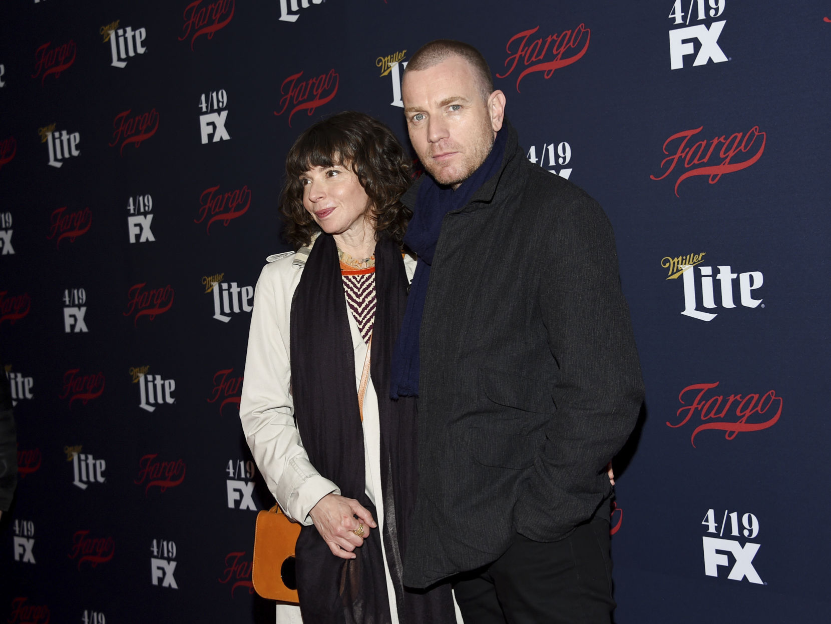 Ewan McGregor and Eve Mavrakis